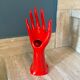 Hand baguier and soliflore in vintage ceramic