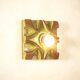 Ceramic wall lamp by Honsel, 1970s, Fat Lava glaze
