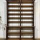 Bibliothèque de boiserie en chêne et sapin début XXème