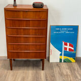 Scandinavian teak chest of drawers, Danish design from the 1950s/60s