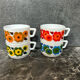 Tasse à café arcopal lotus vintage rétro pops