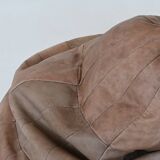 De Sede patchwork Bean Bag pouf in leather Switzerland 1970