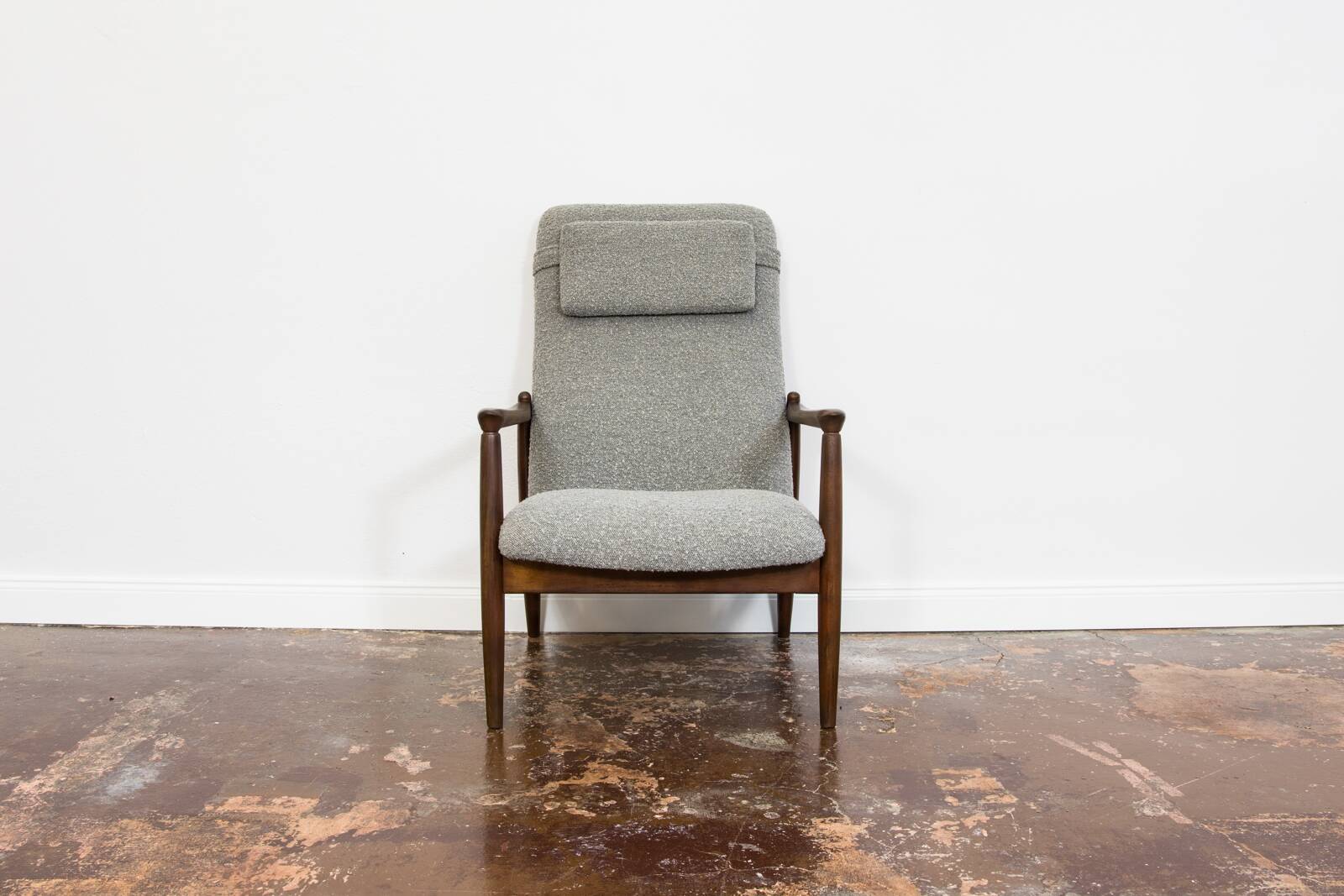 Pair Of Mid Century Restored Armchairs Gfm 64 by Edmun Homa, 1960s