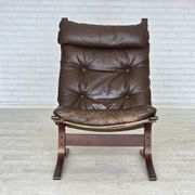 Années 1970, design norvégien par Ingmar Relling, fauteuil, modèle "Siesta".