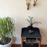 Evier sec style classique en bois