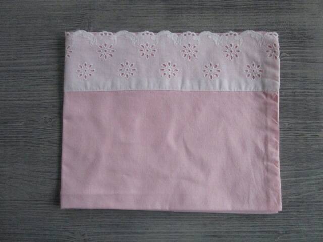 Antique embroidered child's pillowcase