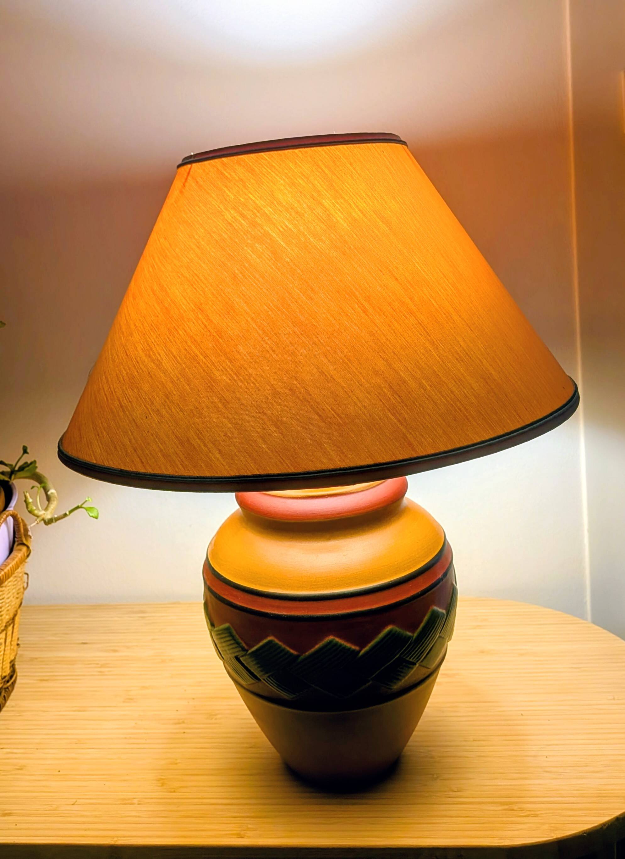 Vintage ceramic table lamp