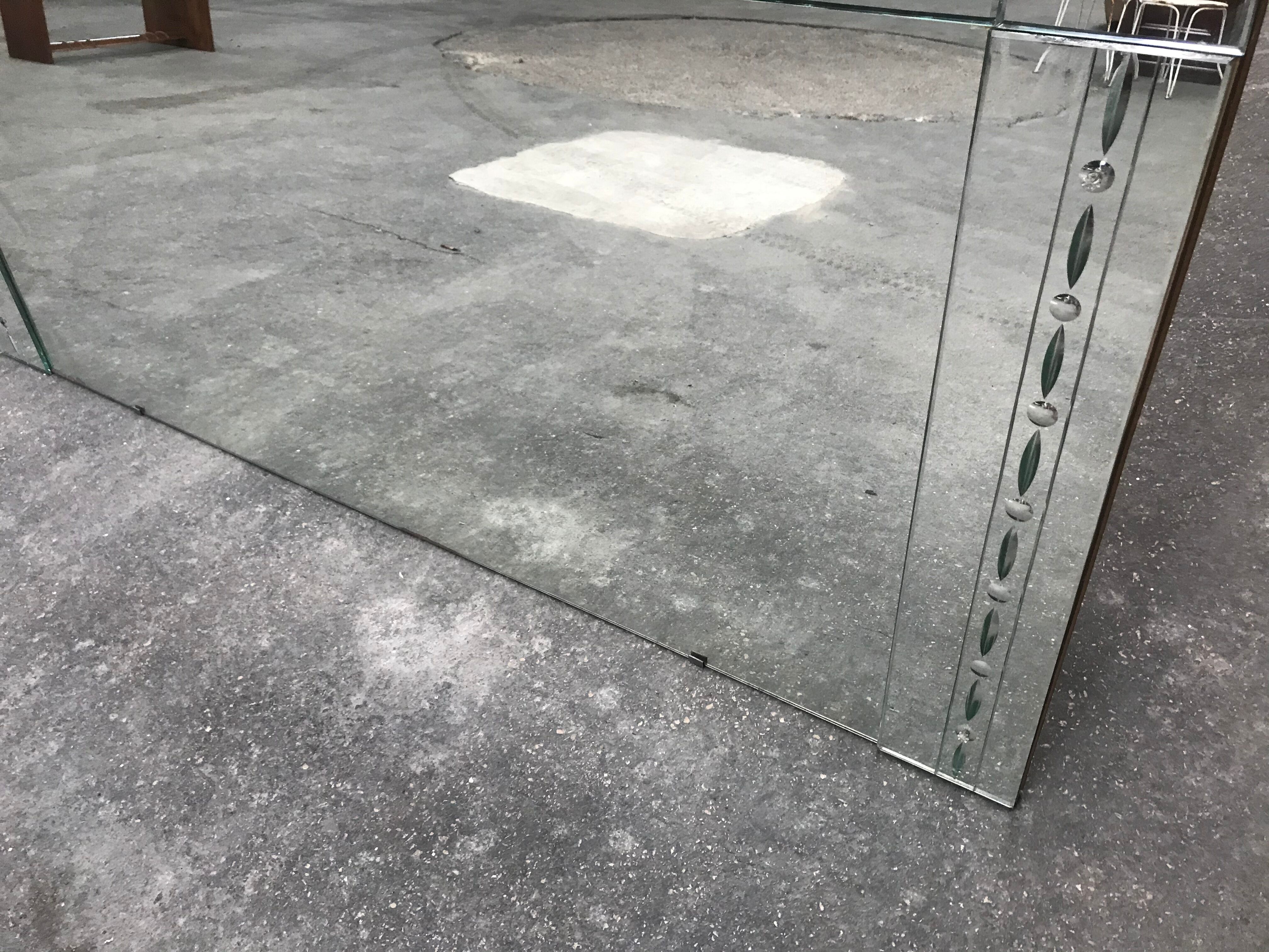 Venetian brewery mirror - bistro