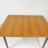 Scandinavian teak expandable table