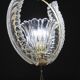 Amazing Murano Glass Art Deco Pendant Chandelier by Ercole Barovier, 1940s