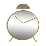 Large vintage Pilm Italy mirror in yellow metal