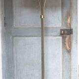 1950s floor lamp published by Maison Arlus, vintage standing lamp.