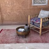 Moroccan red carpet - 108 x 232 cm