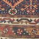 Old Persian rug 19th century handmade 118 X 215 cm