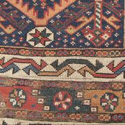 Old Persian rug 19th century handmade 118 X 215 cm