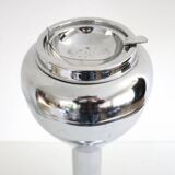 Cendrier sur pied Culbuto italien chromé 1970