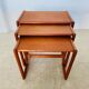 Vintage Danish nesting tables from the 1960s by Kai Kristiansen.