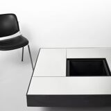 Mirrored coffee table, 1970s