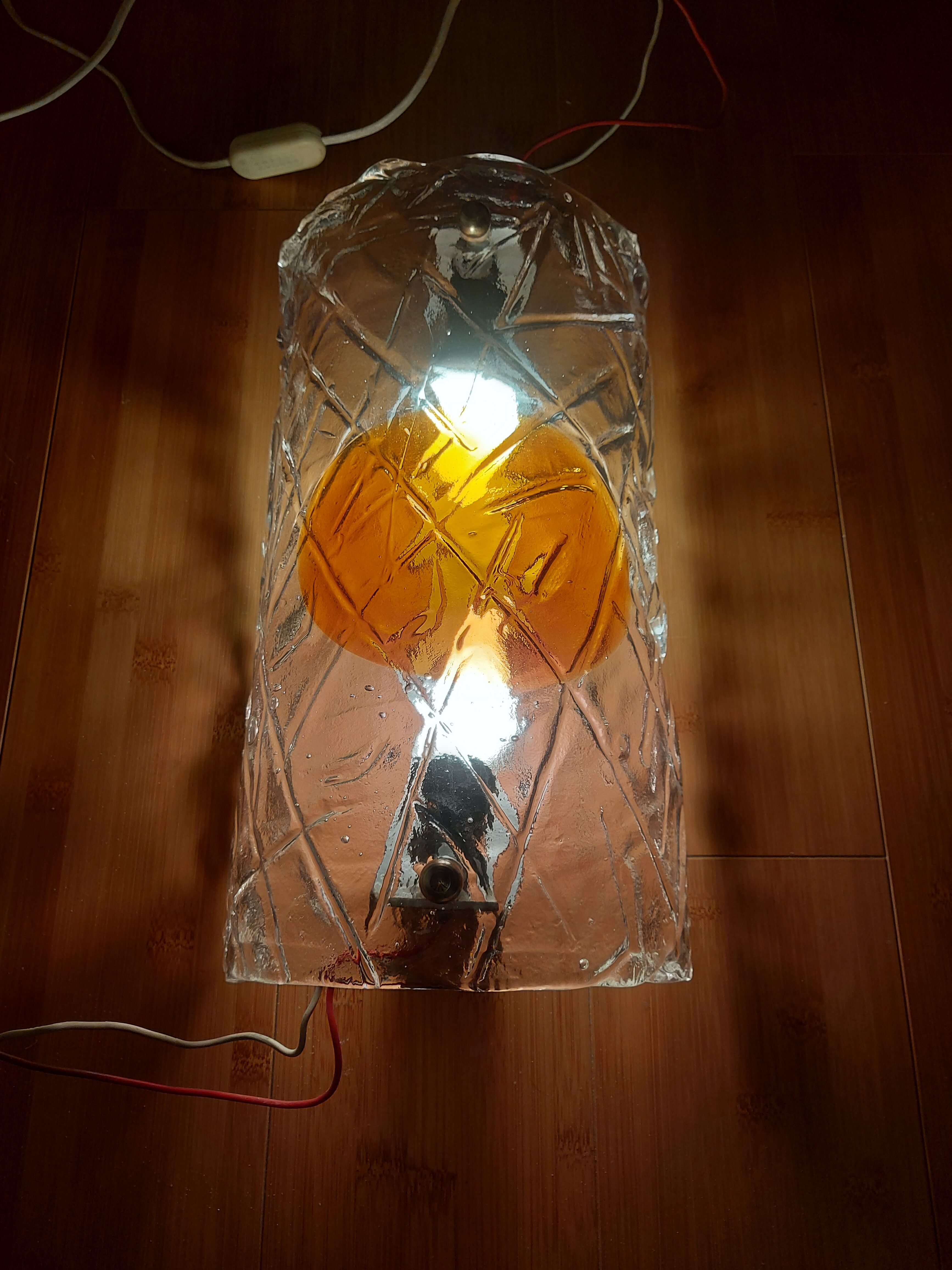 Vintage 70'S Murano wall light