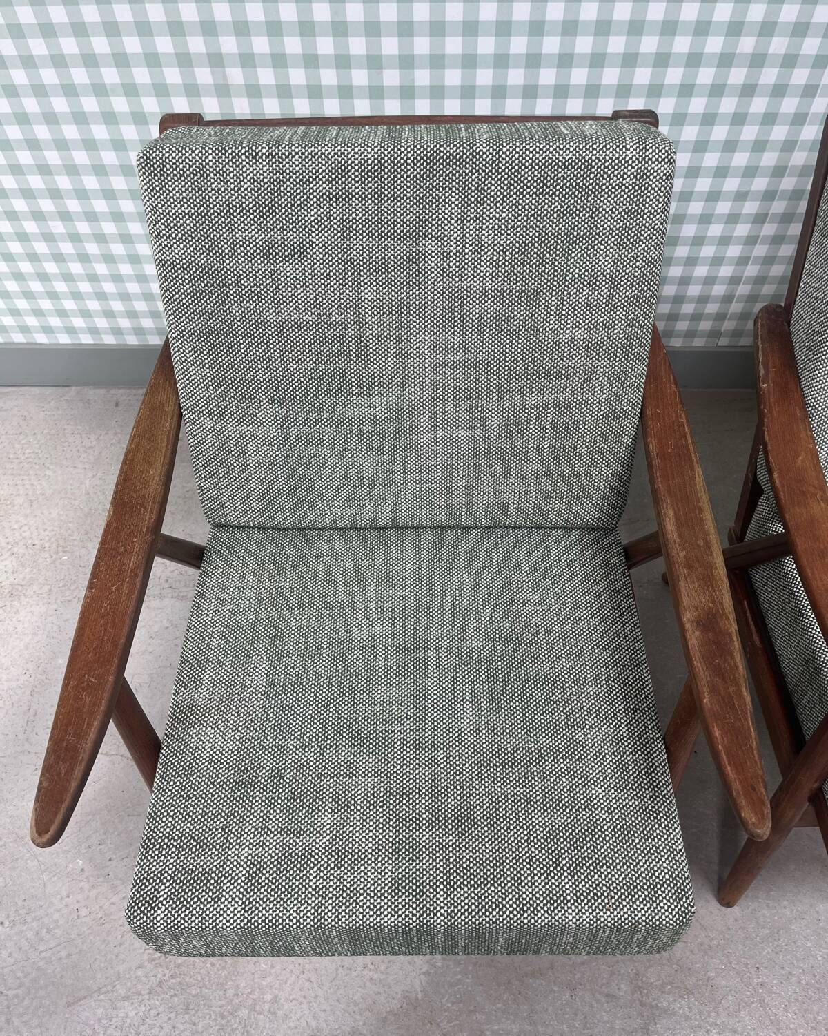 Paire de fauteuils scandinaves Thonet
