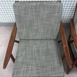 Pair of Scandinavian Thonet armchairs
