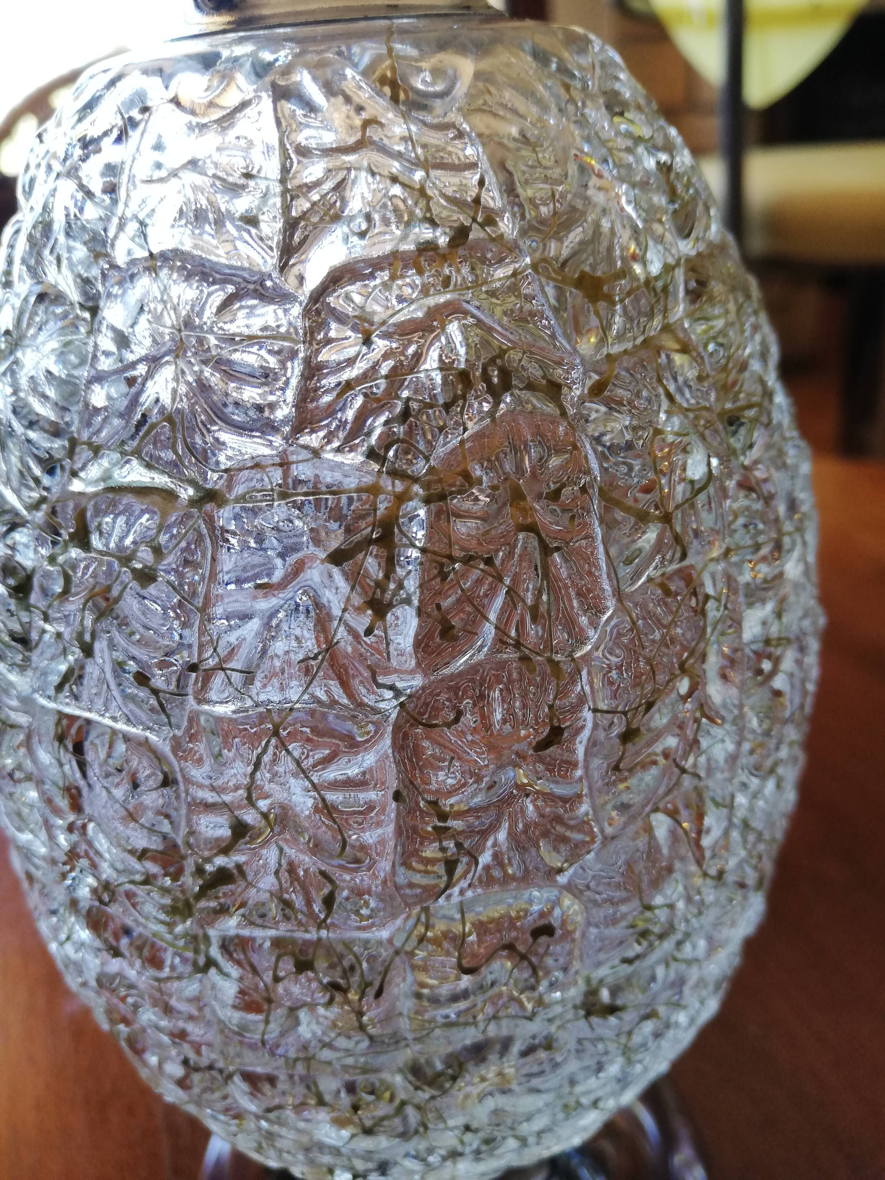 Pineapple shaped musical carafe