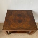 Vintage table in varnished wood