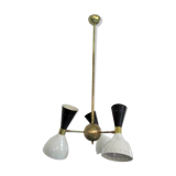 Lustre diabole noir et blanc