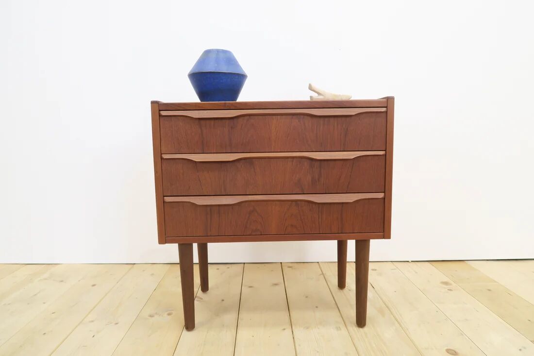 Table de chevet danoise en teck, années 1960