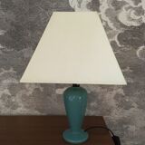 Green ceramic lamp foot