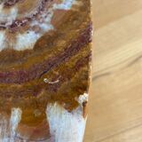 Beautiful coffee table pink marble top