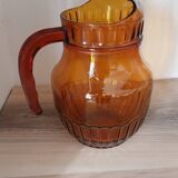 Amber Glass Jug