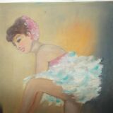 Oil on canvas dancer
