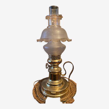 Lampe en laiton