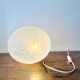 Italian Pebble Lamp in Speckled White Glass (1980) – 29 cm