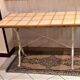 Tiled kitchen table