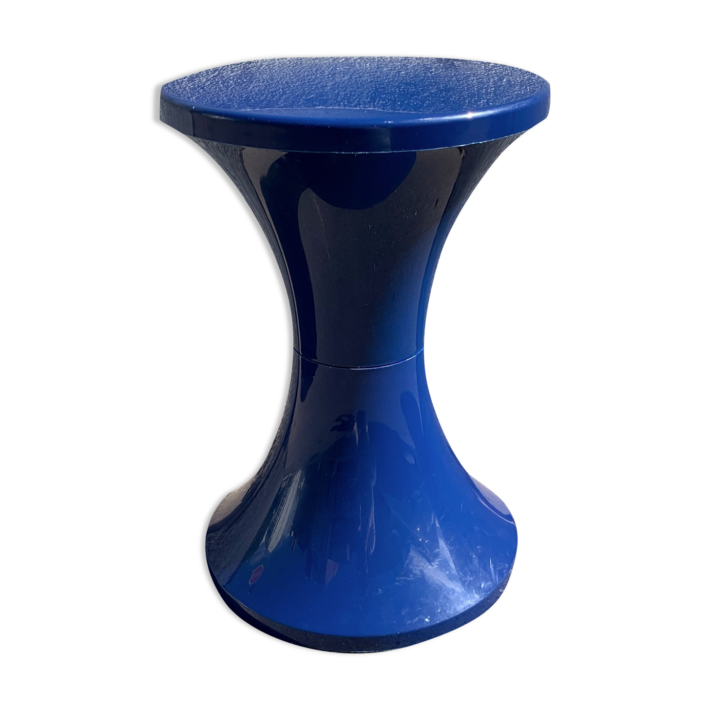 Tabouret Tam Tam bleu marine