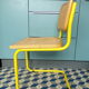 Yellow Cesca Breuer chair