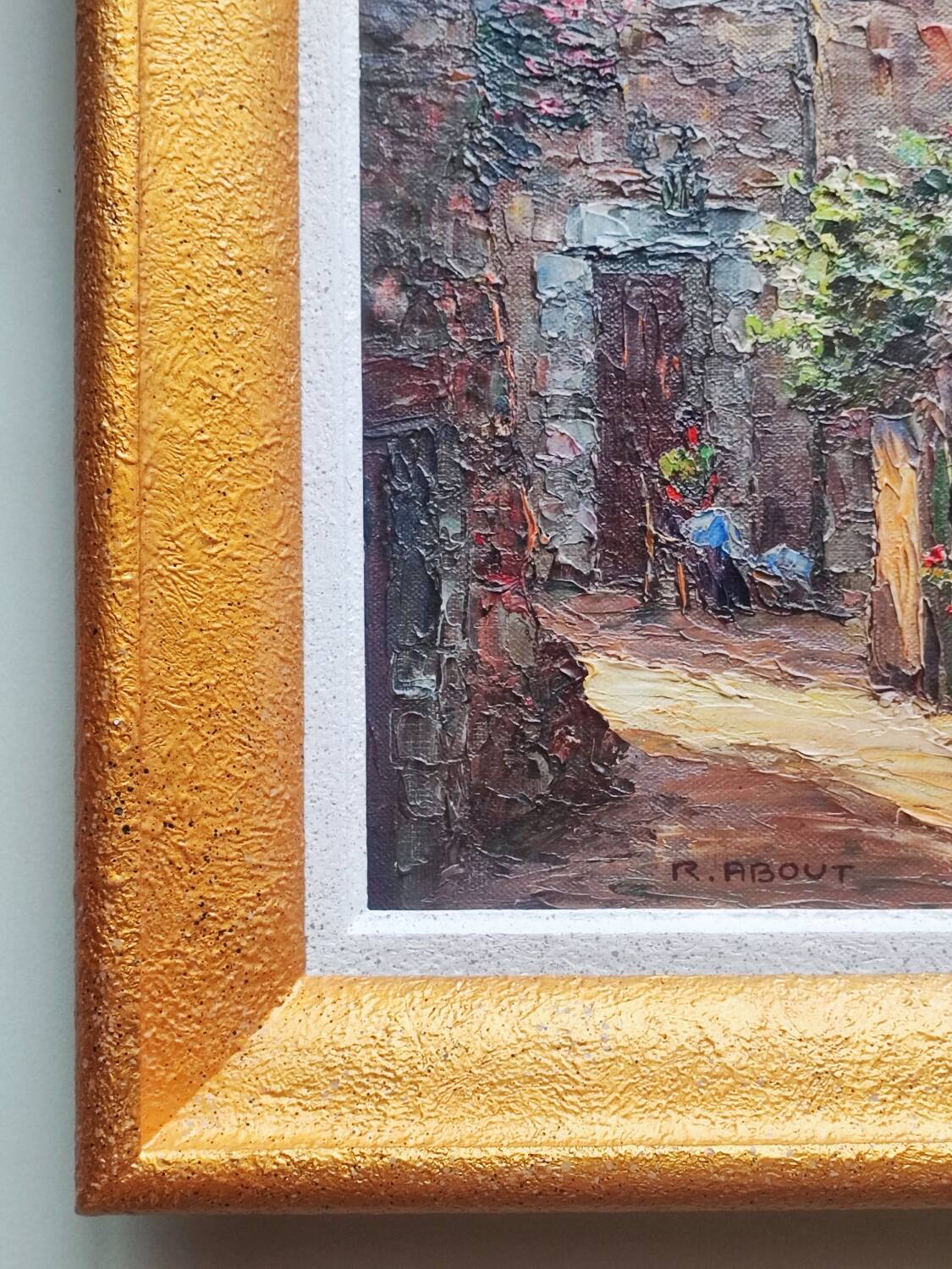 Oil painting - by Raoul About