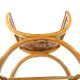 Chaise de type gondole Empire, en bois, Pologne, début du 20e siècle
