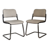 Pair of vintage cantilever chairs Eurosit - Space Age style