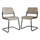 Pair of vintage cantilever chairs Eurosit - Space Age style