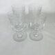 4 Baccarat wine glasses Chanel model engraving 3458