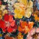 Still life with wild flowers, signed, early 20th century.