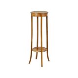 20th Century Mahogany Plant Stand, 1940s