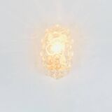 Mid-Century Bubble Glass Wall Lamp by Helena Tynell for Limburg, 1960s
