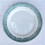 Set de 4 assiettes à dessert Terre de fer modèle Service Congo