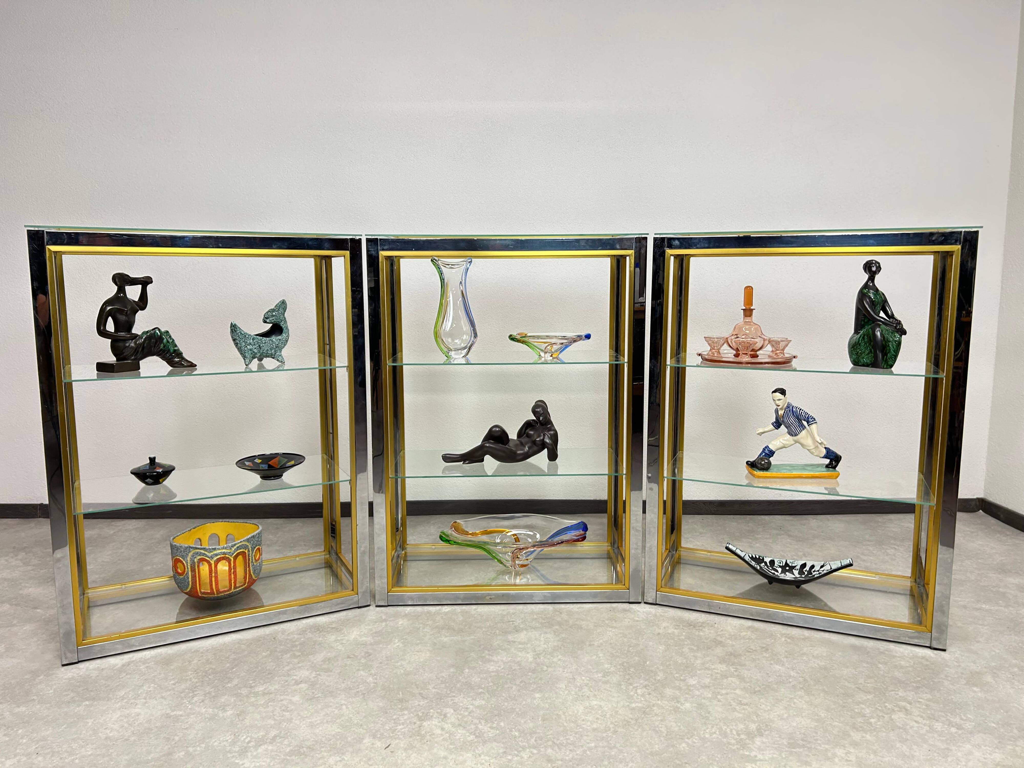 Vintage shelf units by Renato Zevi