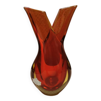 Murano vase by Flavio Poli 1950s.