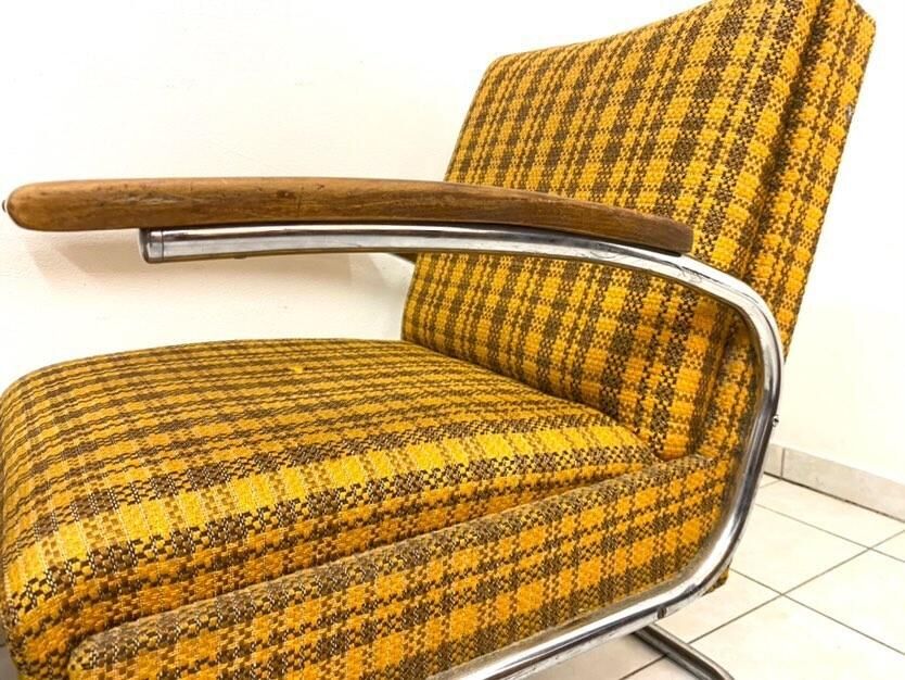 Design armchair Thonet model S411 manufactured under license Mücke Melder 30s